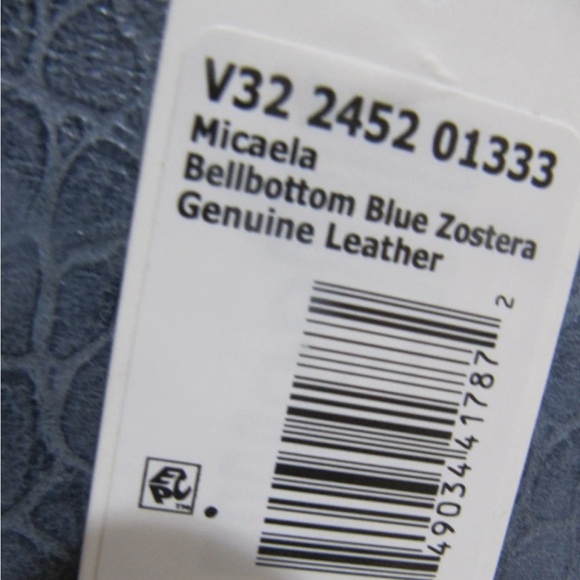 Brahmin Micaela Blue Snake Textured Genuine Leather Satchel - Picture 8 of 11